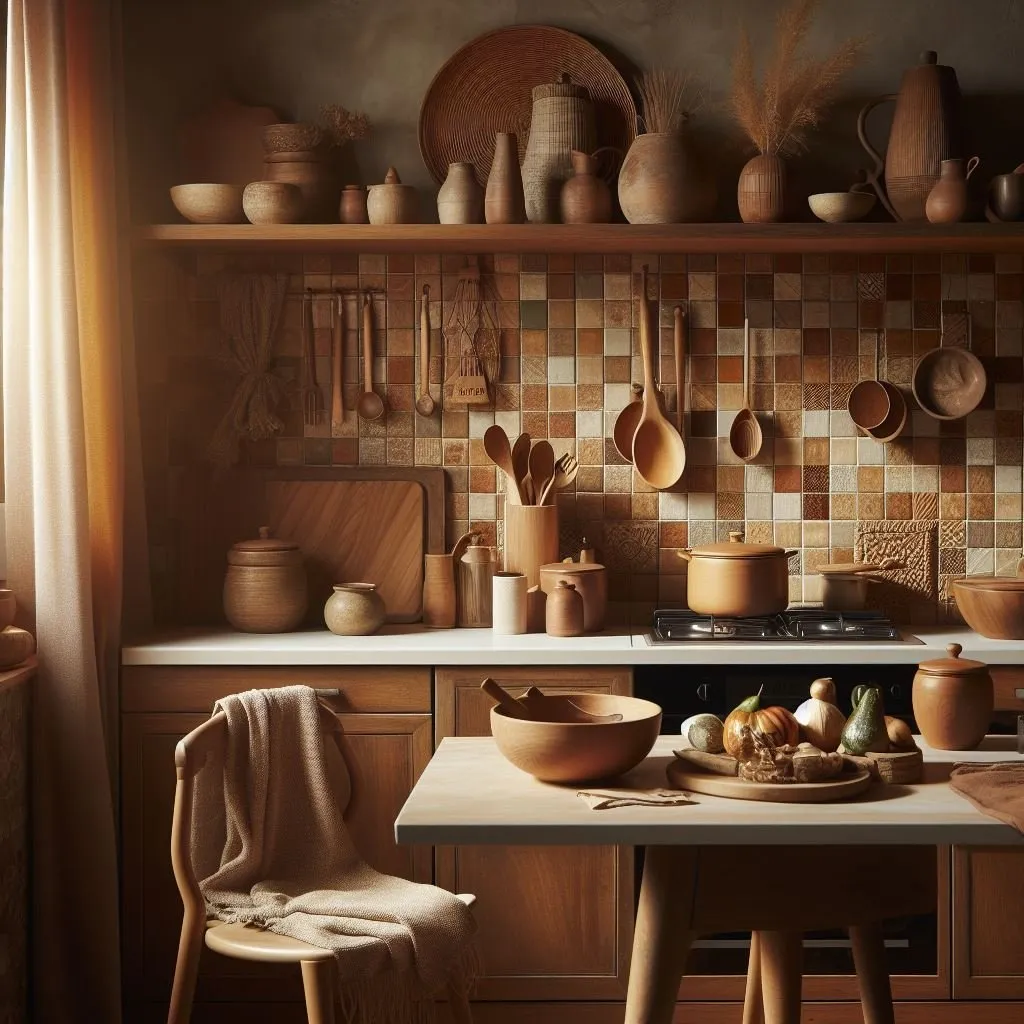11981 rustic kitchen materials