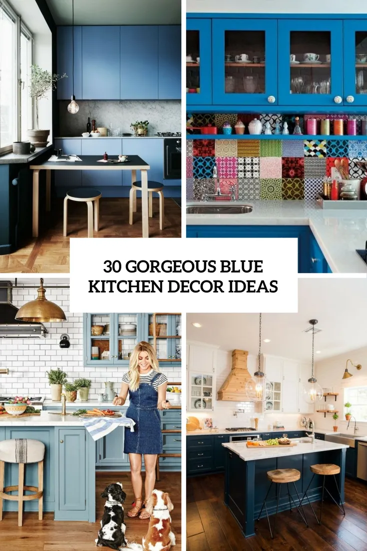 12005 denim blue kitchen cabinets