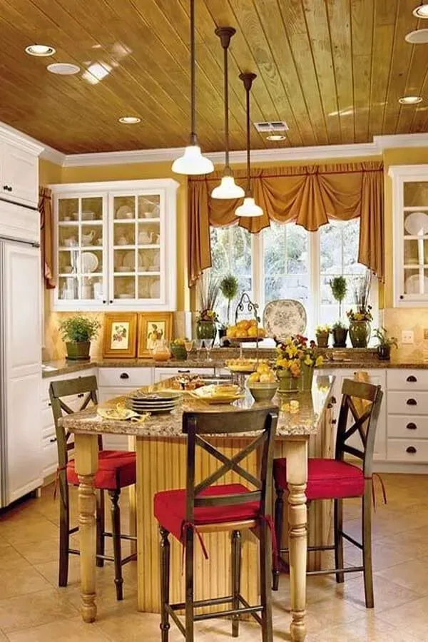 12014 yellow western kitchen image6