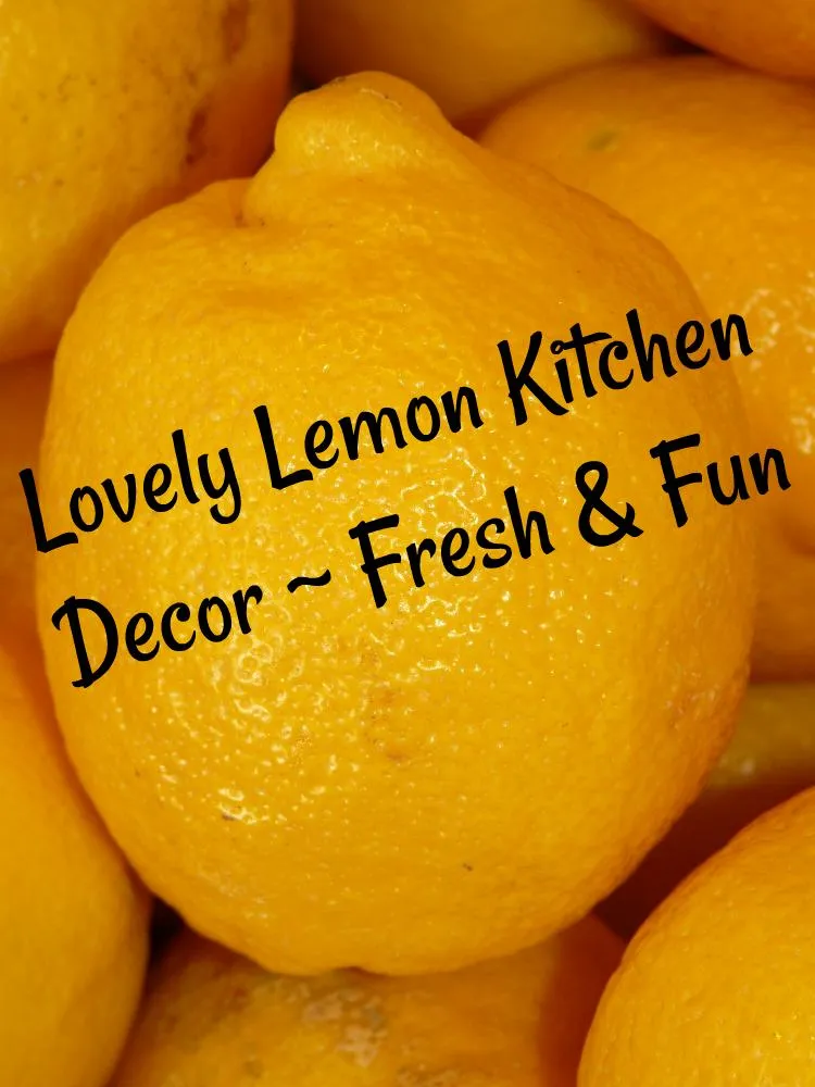 12016 lemon yellow kitchen color
