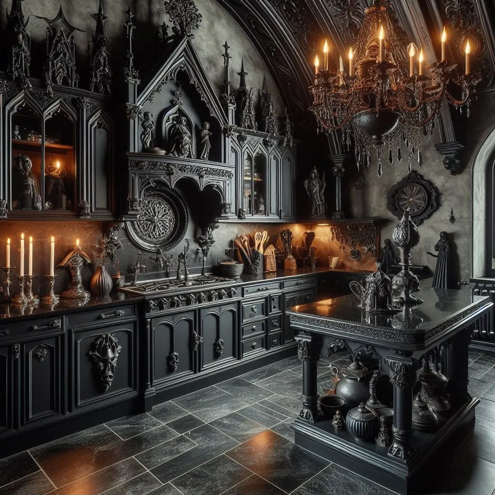12027 gothic knob materials