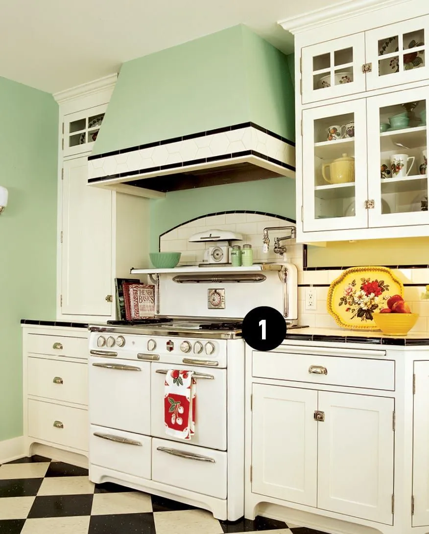 12038 1920s kitchen textiles