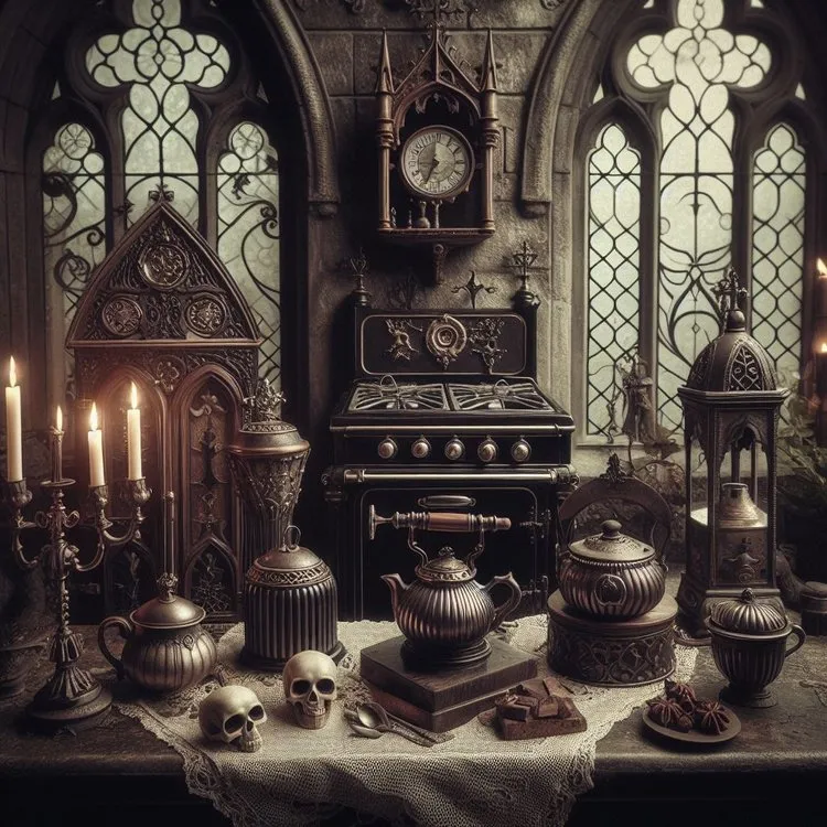 12064 gothic kitchen accessories