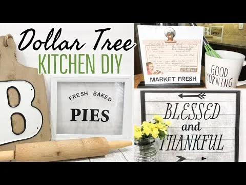 12072 dollar tree kitchen decor vases