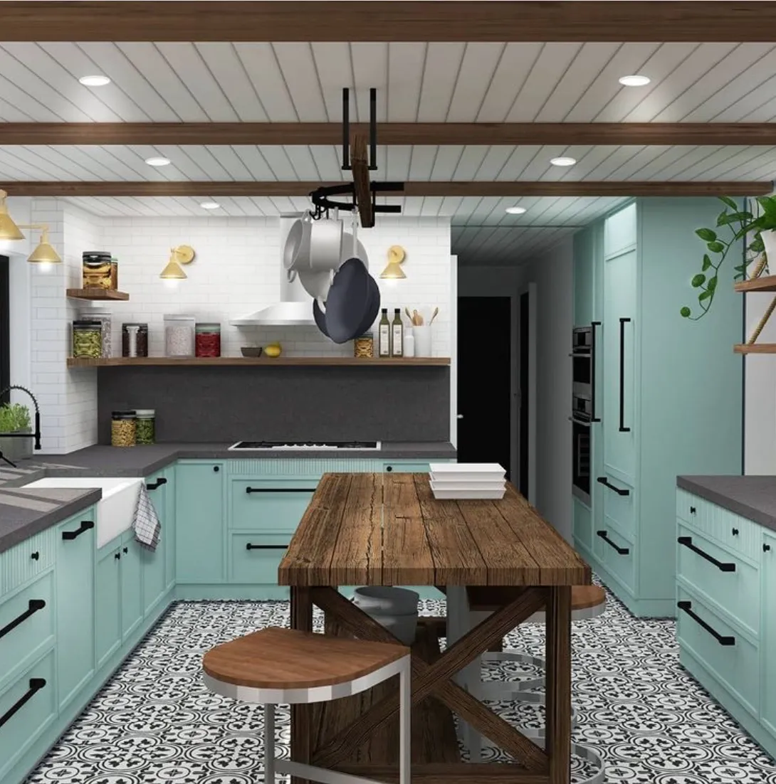 12076 farmhouse kitchen kit