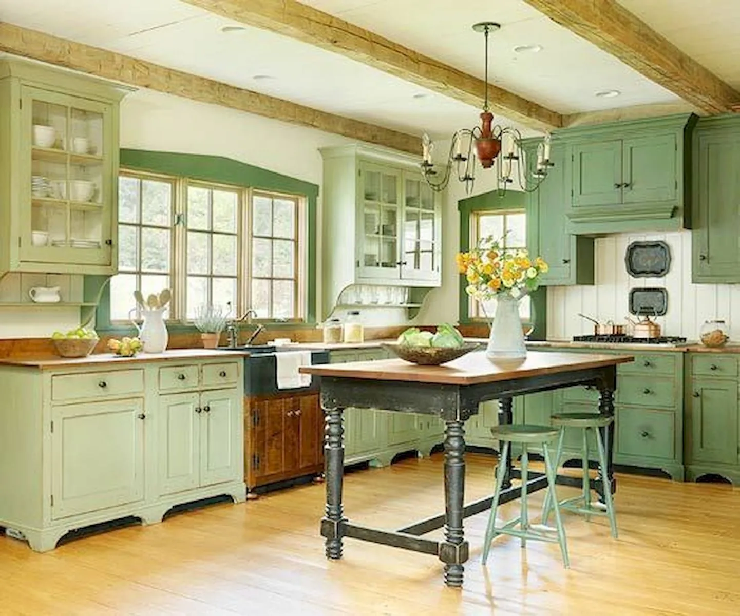 12094 farmhouse kitchen elements