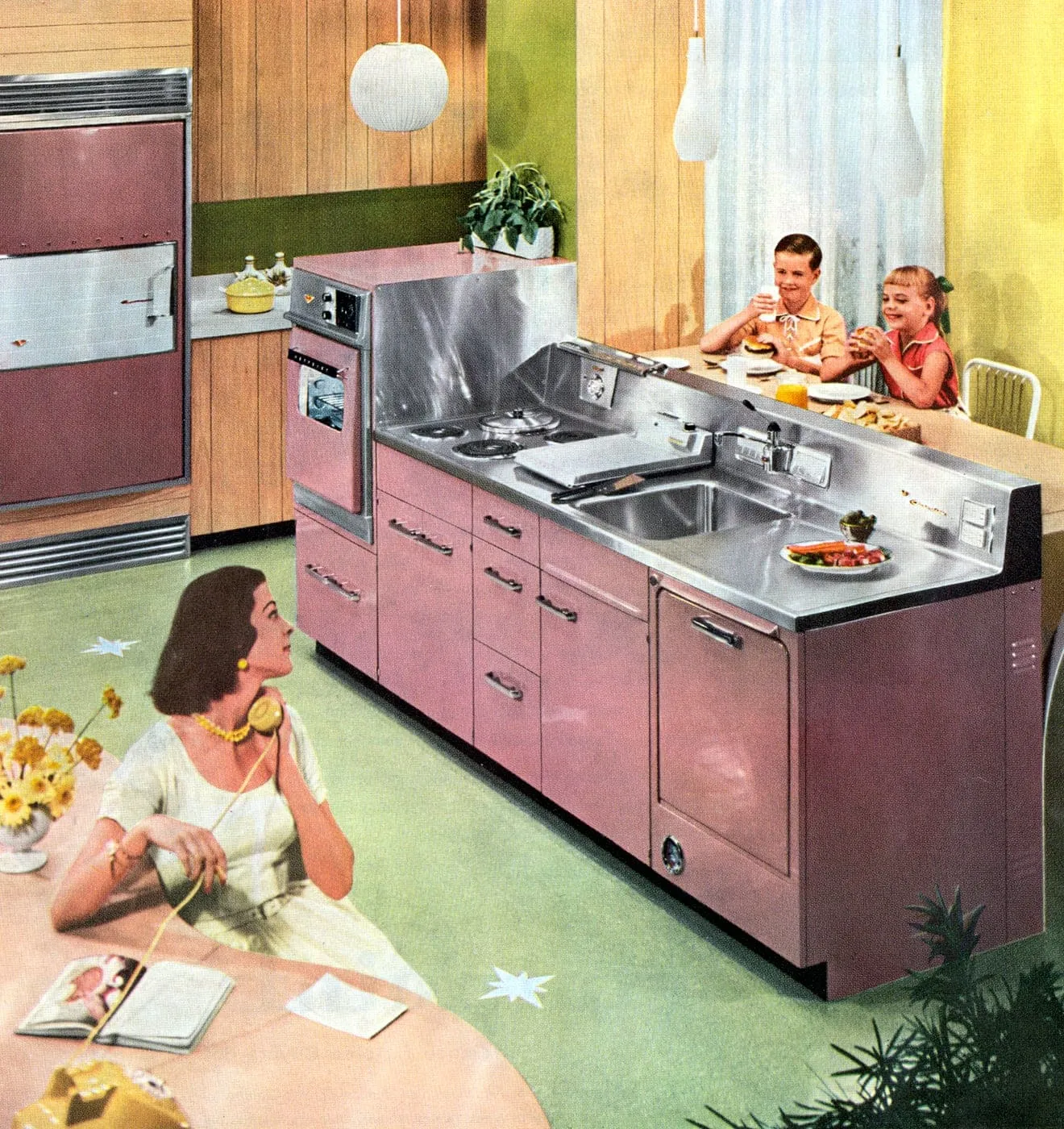 12099 diner style kitchen