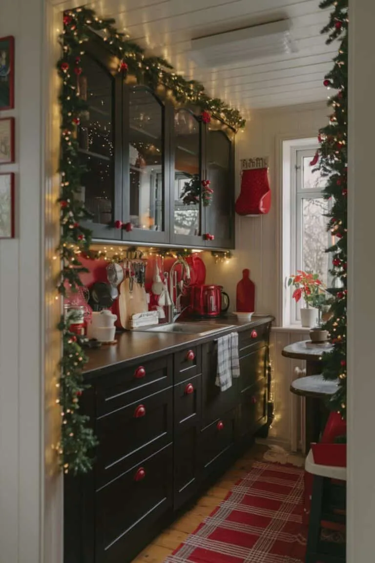 12100 christmas kitchen decor overview