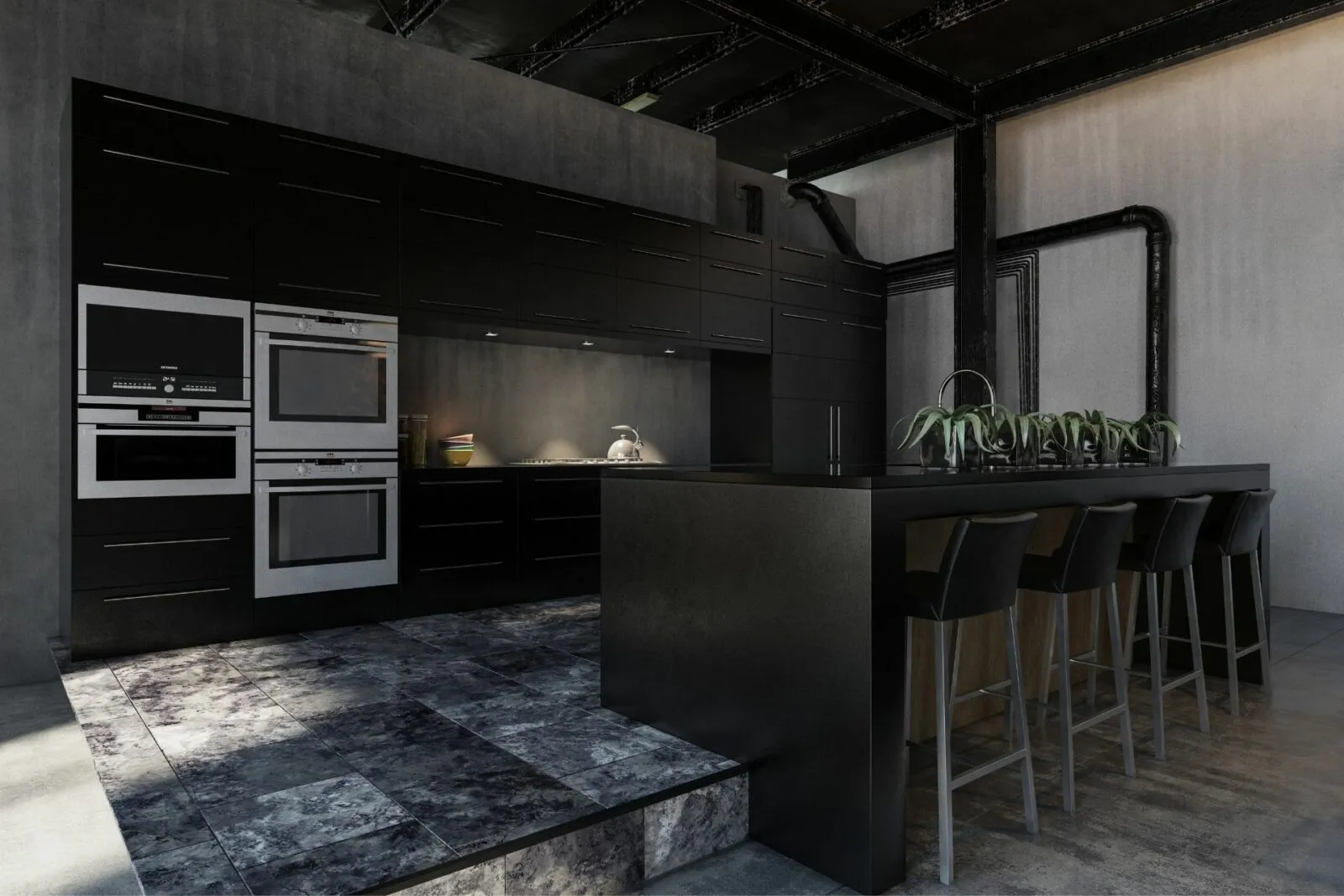 12104 gothic kitchen 1