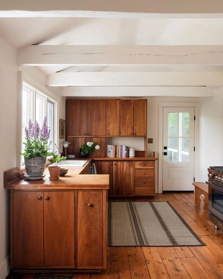 12106 rustic christmas kitchen