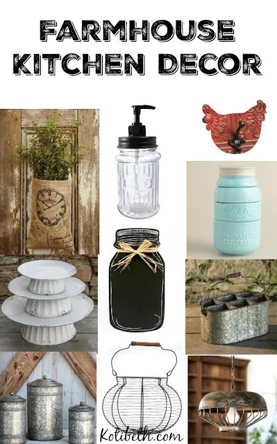 12132 farmhouse kitchen vintage finds