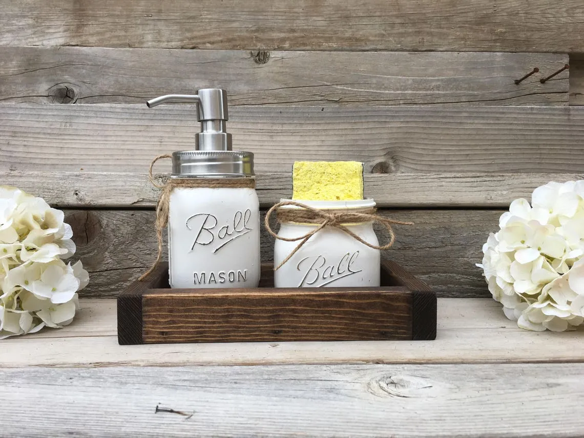 12134 farmhouse kitchen pantry jars
