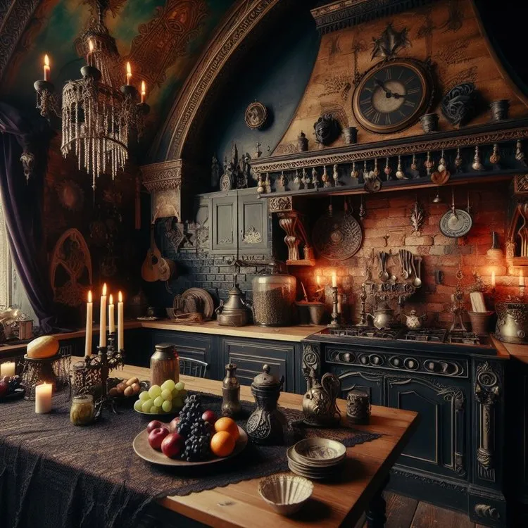 12148 gothic kitchen lighting