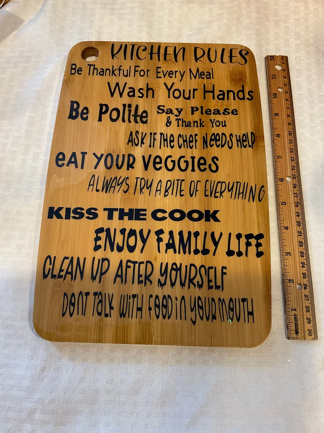 12171 butcher block cutting board