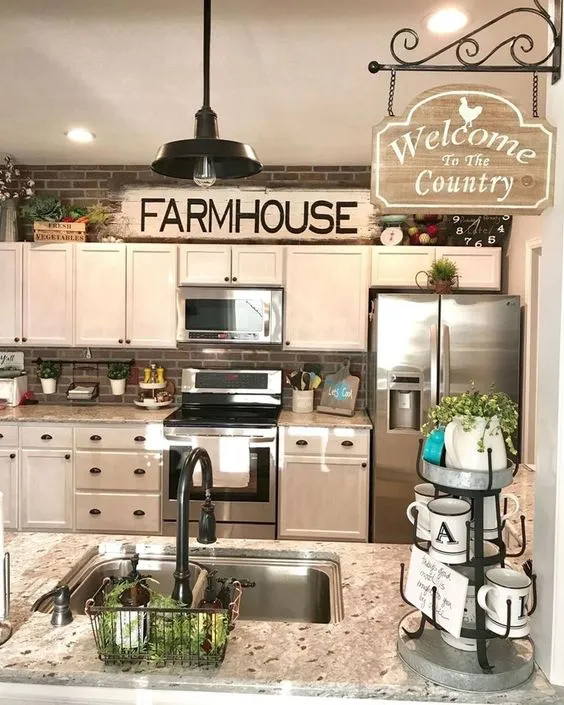 12199 farmhouse kitchen overview