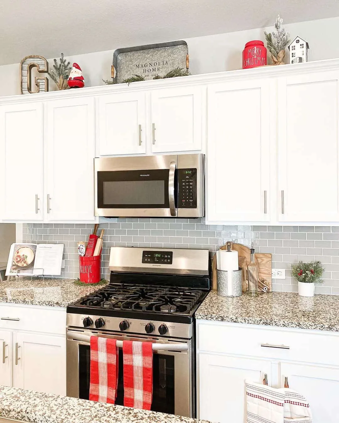 12211 rustic red kitchen lighting