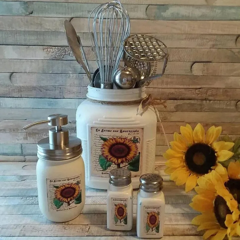 12231 sunflower wall art