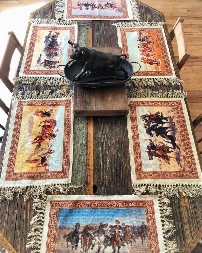 12232 western kitchen decor walls 6
