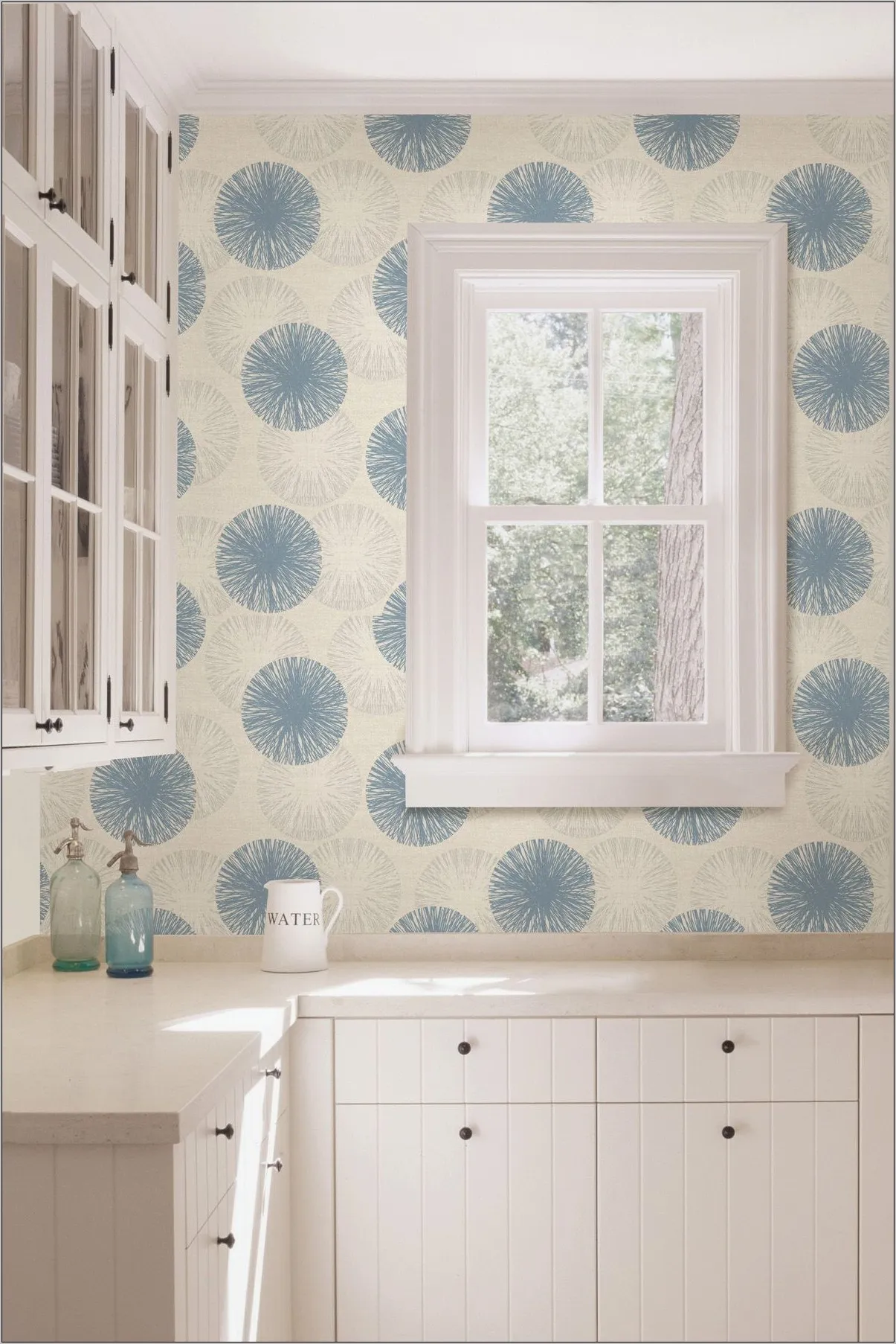 12242 blue white ceramic tile