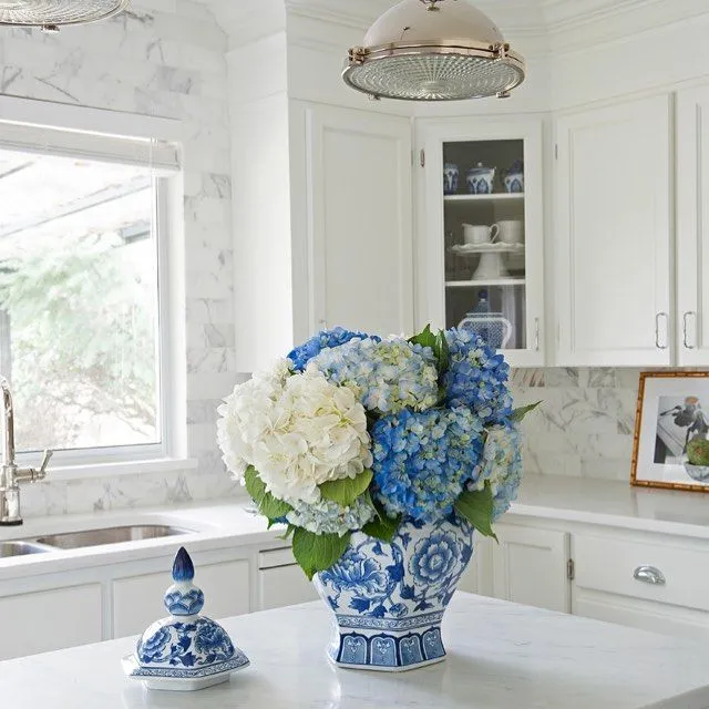 12242 minimalist blue white kitchen