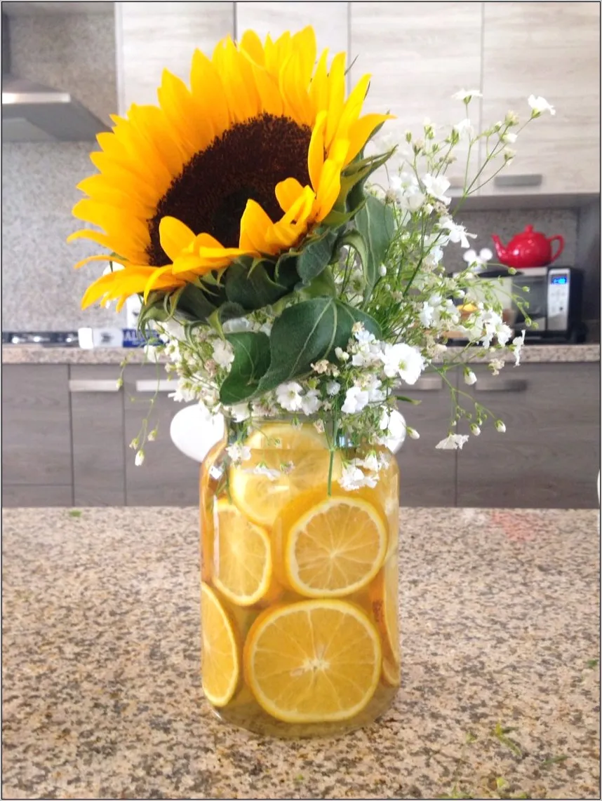 12261 amazon sunflower decor
