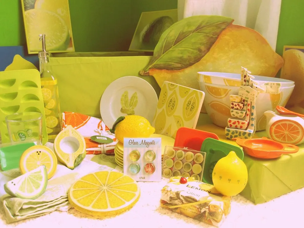 12269 lemon artwork wall decor
