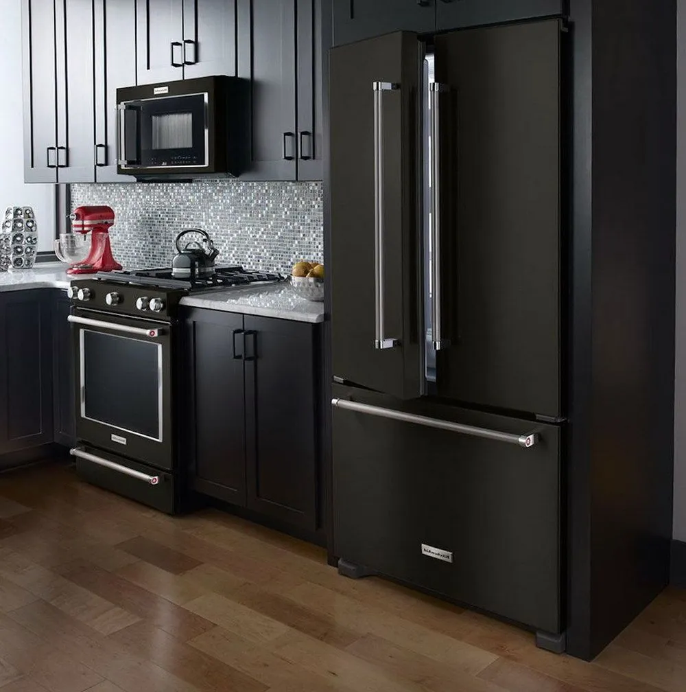 12284 black appliances kitchen 5